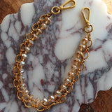 LAV x JForks Champagne Crystal Chain