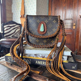 LAV Original Saint Cloud PM Camel Braided with a 30ct Varisate