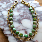 LAV x JForks  Nugget Kingman Turquoise Chain