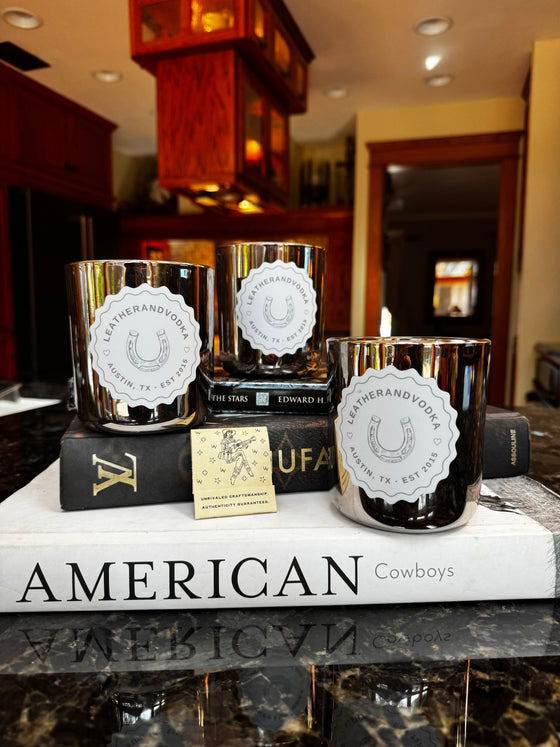 Wyatt Vannin x LAV Exclusive Coconut Oil Candle with Limited Edition Cowgirl Matchbooks