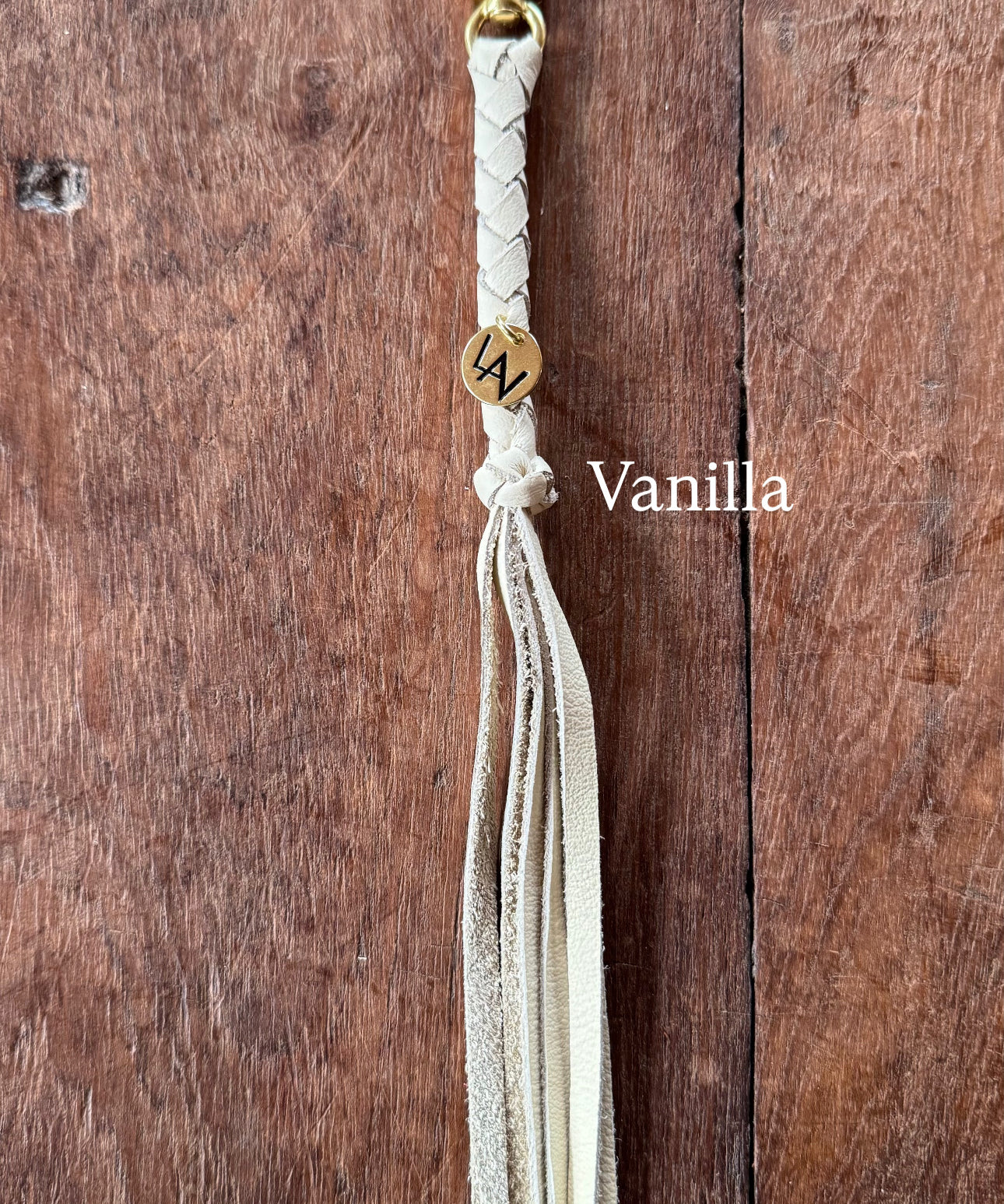 LAV Original Specialty Leather Braided Snap-on