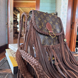 LAV Original Saint Cloud MM Chocolate Fringe