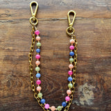 LAV x JForks Multicolor Jade Chain
