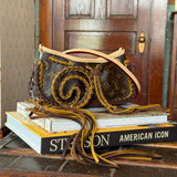LAV Original Monogram Nano Frivole Blended Chocolate and Camel Braided