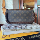 LAV Original Monogram Ivy Chocolate Braided