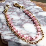 LAV x JForks Pink Cat’s Eye Chain