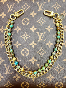  Greener Blue AFC X LAV Beaded Turquoise Chain