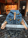 LAV Original Sac a Dos Denim Backpack PM