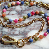 LAV x JForks Multicolor Jade Chain