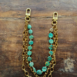 LAV x JForks Kingman Coin Beaded 3 strand Chain