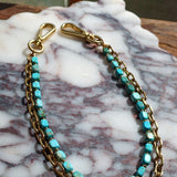 LAV x JForks Rectangle Imperial Jasper Chain