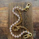 LAV x JForks Pink Crystal Chain