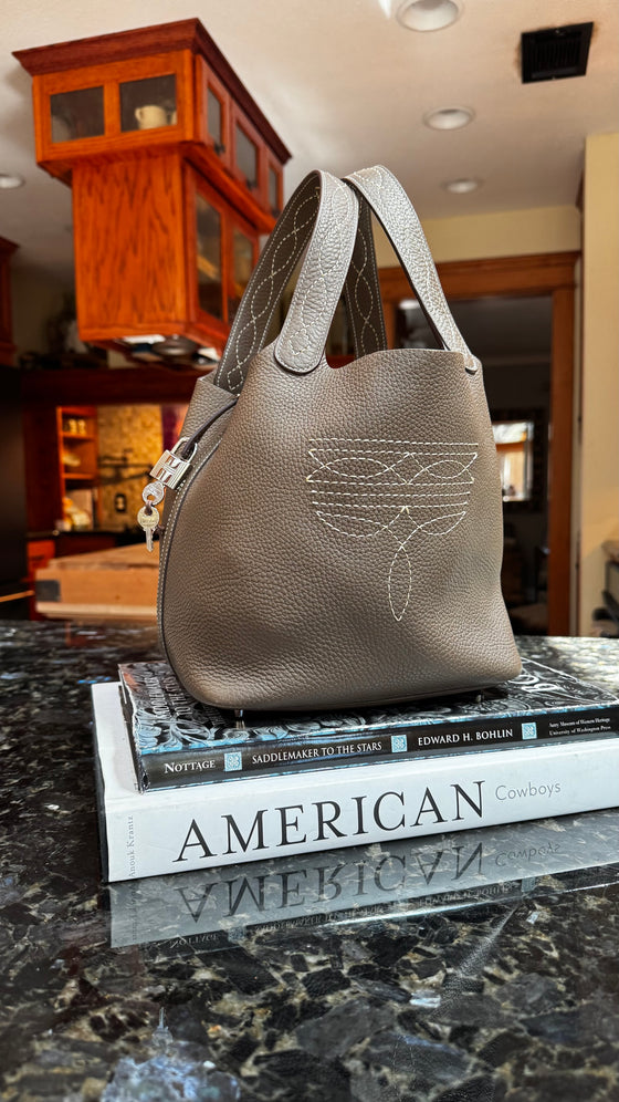 LAV Original Hermés Picotin 22 in Gris Meyer