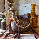LAV Original Signature Leather Braided Snap-on