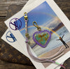 LAV Original Metallic Snap-on & JForks Kingman Heart Charm