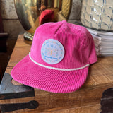 Limited Edition LAV Round Top, TX Pink Corduroy Hat Spring 2026