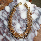 LAV x JForks Champagne Crystal Chain