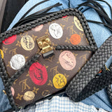 LAV Original Coins Pochette Metis Noir Braided
