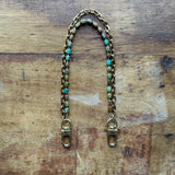 LAV x JForks Rectangle Kingman Turquoise Chain