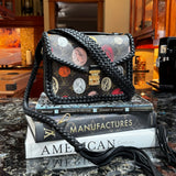 LAV Original Coins Pochette Metis Noir Braided