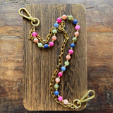 LAV x JForks Multicolor Jade Chain