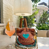 LAV Original Chanel 22 Mini Hobo with a 160ct Kingman Stone