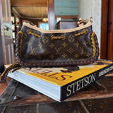 LAV Original Monogram Nano Frivole Blended Chocolate and Camel Braided