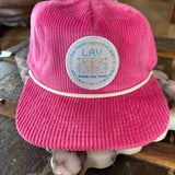 Limited Edition LAV Round Top, TX Pink Corduroy Hat Spring 2026