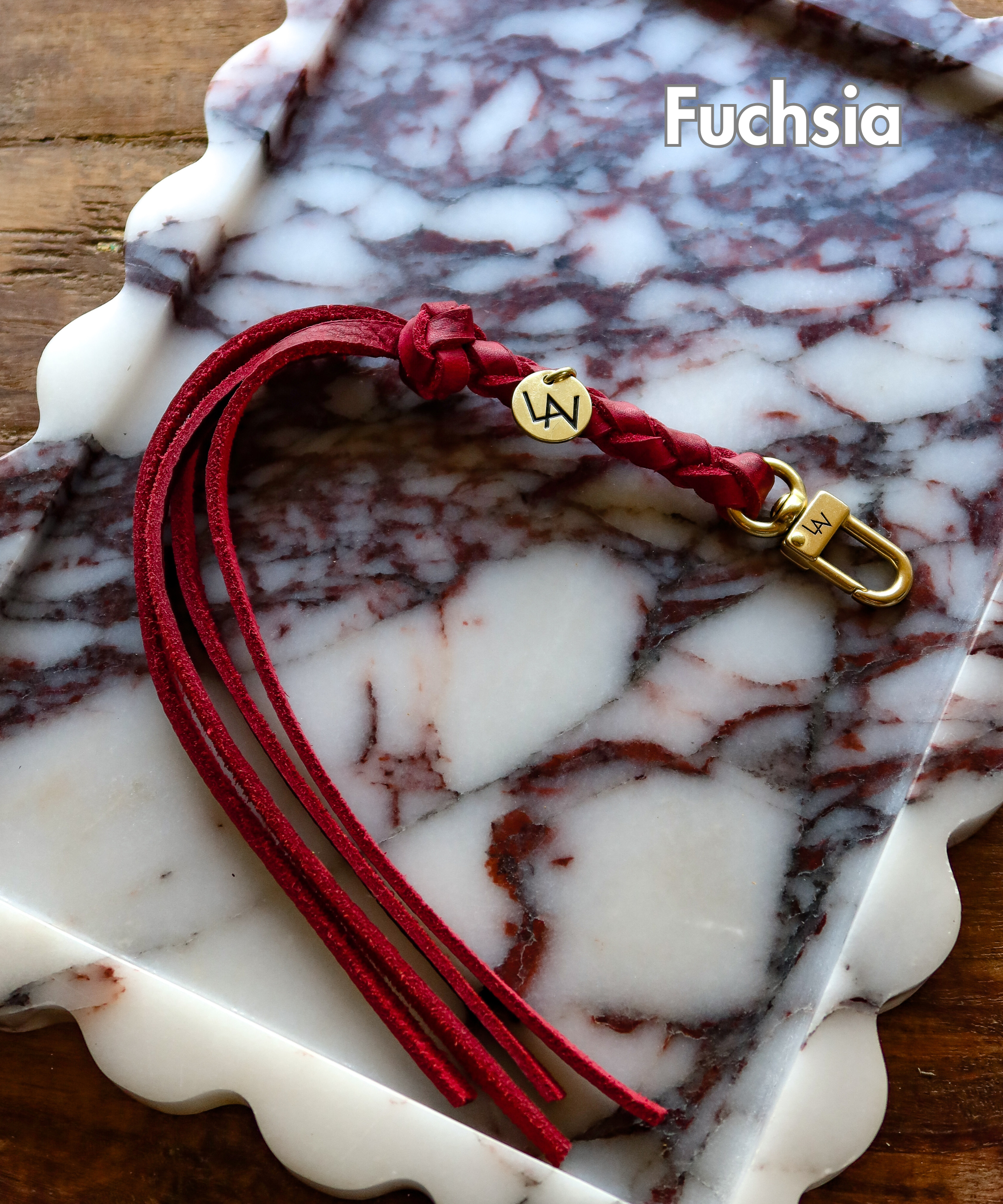 LAV Original Signature Leather Braided Snap-on