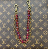 LAV x JForks Red Crystal Chain