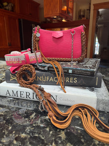  LAV Original Easy Pouch - Epi Pink Camel Braided