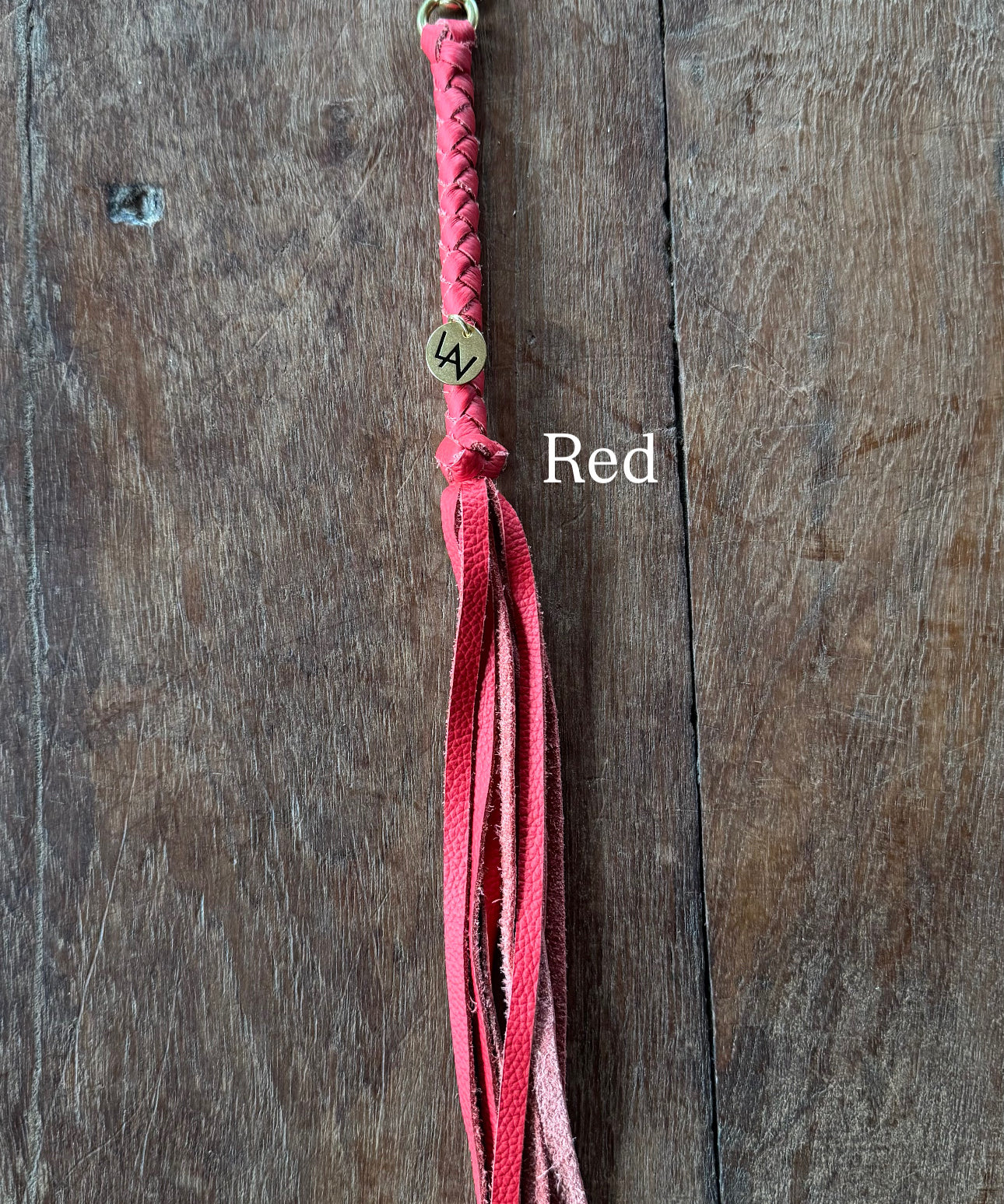 LAV Original Specialty Leather Braided Snap-on