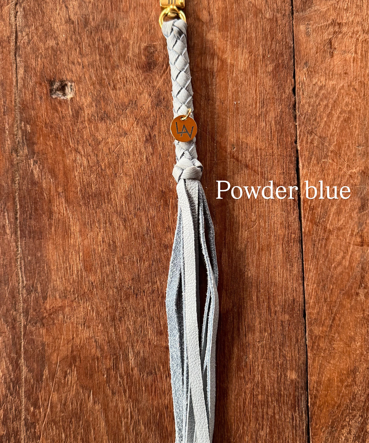 LAV Original Specialty Leather Braided Snap-on