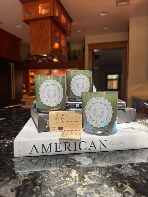 Wyatt Vannin x LAV Exclusive Coconut Oil Candle with Limited Edition Cowgirl Matchbooks