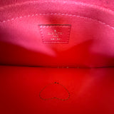 LAV Original Epi Neverfull Pochette Camel Braided with a 40 carat Variscite Heart