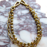 LAV x JForks Gold Crystal Chain