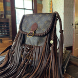 LAV Original Saint Cloud MM Chocolate Fringe