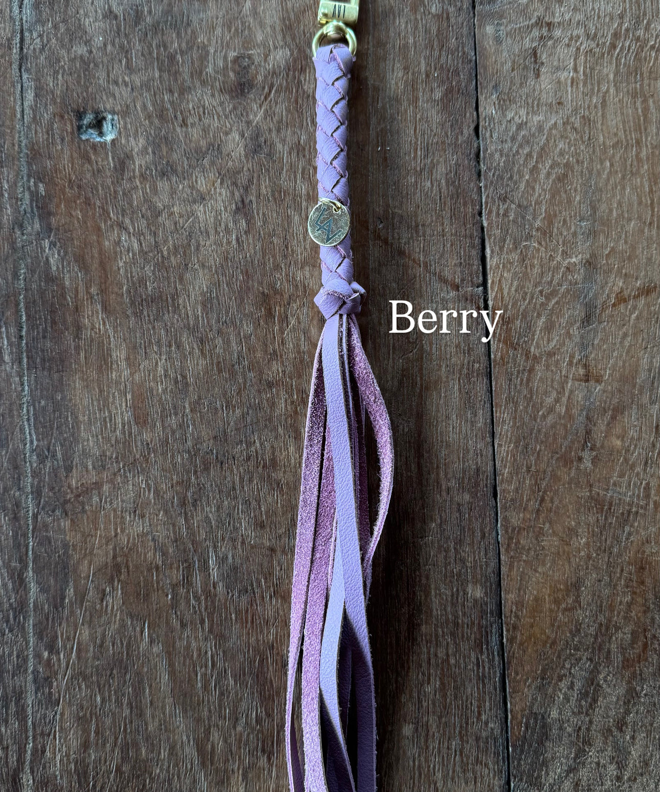 LAV Original Specialty Leather Braided Snap-on