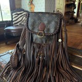 LAV Original Saint Cloud MM Chocolate Fringe