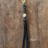 LAV Original Signature Leather Braided Snap-on