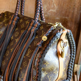 LAV Original Signature Leather Braided Snap-on