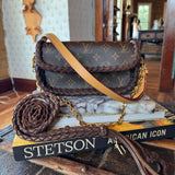 LAV Original Monogram Ivy Chocolate Braided