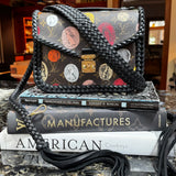 LAV Original Coins Pochette Metis Noir Braided