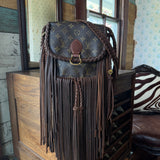 LAV Original Saint Cloud MM Chocolate Fringe
