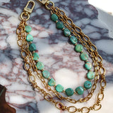 LAV x JForks Kingman Coin Beaded 3 strand Chain