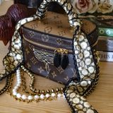 LAV x Allie Falcon Silk Twilly - Josephine
