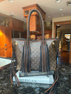 LAV Original Classic Monogram Neverfull GM Blended Chocolate/Noir Braided w/boot stitch