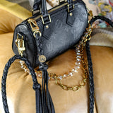 LAV Original Signature Leather Braided Snap-on