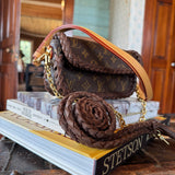 LAV Original Monogram Ivy Chocolate Braided