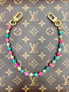 Blended Pink and Turquoise AFC X LAV Beaded Turquoise Chain